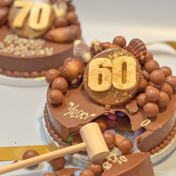 Mini 60th Birthday Smash Cake, 2 of 7