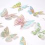 Nine Personalised Map Location Butterfly Wall Art, thumbnail 5 of 10