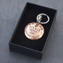 Personalised Copper Pet ID Tag With Bone And Paw Prints, thumbnail 3 of 7