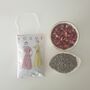 Handmade Lavender Sachet Decoration With Vintage Sewing Pattern Print, Gift For Sewing Friends, thumbnail 10 of 12