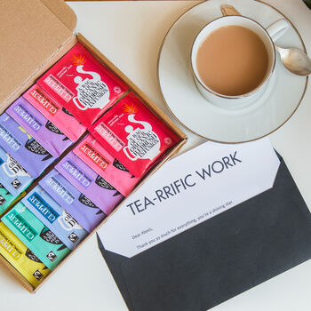 Rainbow Of Tea Personalised Gift Set, 4 of 11