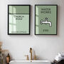 Set Of Two Personalised Monopoly Print And Waterworks, thumbnail 8 of 11