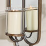 Coupole Mirrored Wall Candle Holder, thumbnail 3 of 4