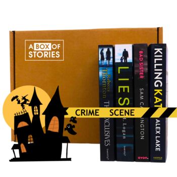 Four Surprise Crime And Thriller Books Mystery Box, 2 of 10
