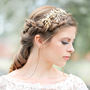Cleo Gold Opal Grecian Headdress, thumbnail 1 of 4