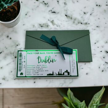 Berlin Personalised Holiday Gift Voucher Ticket, 4 of 11
