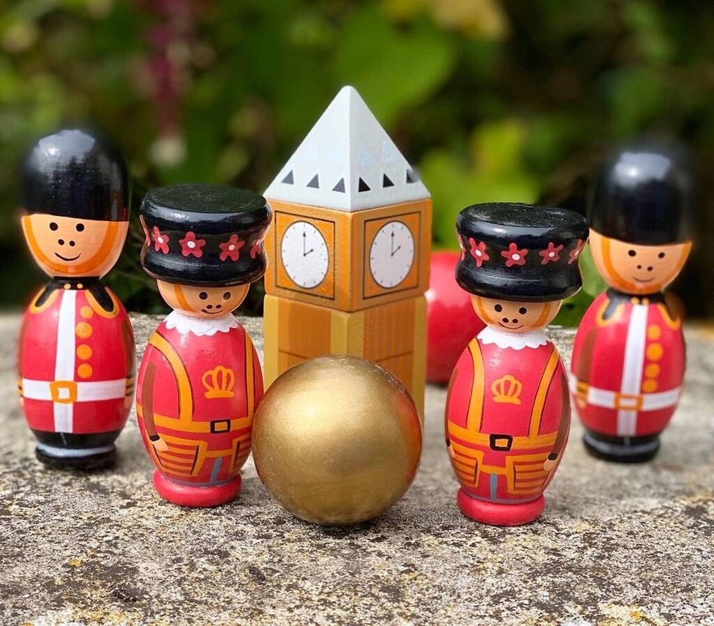 toy story wooden skittles