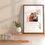 Personalised Best Friends Floral Photo Print, thumbnail 4 of 4