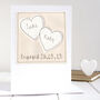 Personalised Hearts Engagement Card, thumbnail 1 of 12