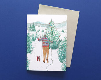 Christmas Trees Card, 3 of 3