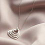 Personalised Deluxe Family Names Heart Necklace, thumbnail 1 of 9