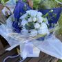 White Rose Gift Bouquet, thumbnail 6 of 12