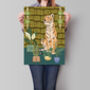 Tiger In Room Art Print, thumbnail 1 of 3