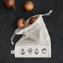 Set Of Three Fairtrade, Organic Cotton Grocery Bags, thumbnail 2 of 5