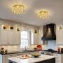 One Light Crystal LED Chandelier, thumbnail 10 of 12