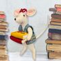 Little Mouse The Librarian Felt Craft Mini Kit, thumbnail 5 of 6