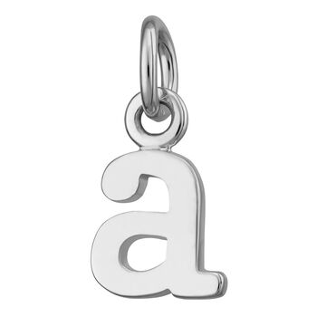 Selection Of Sterling Silver Letter Charms, 6 of 12