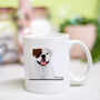 Personalised Illustrated Dog Mug Dog Lover Gift, thumbnail 5 of 12