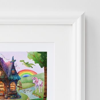 Birthday Card Magic Fairy House Personalised #B01, 8 of 8
