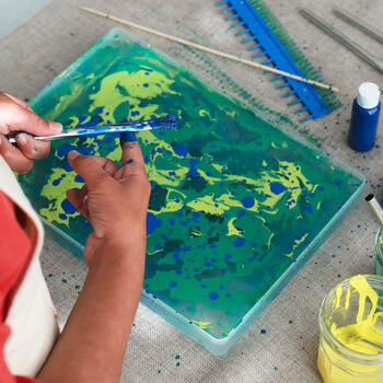 Beginner's Complete Marbling Kit By Marmor Paperie | notonthehighstreet.com