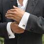 Best Man Rhodium, Gold Or Rose Gold Plated Cufflinks, thumbnail 7 of 12