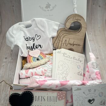 Baby Shower Hamper | Baby Essentials Gift Set, 2 of 10