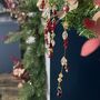 Crystal Garland, Handmade, Reds And Golds, thumbnail 2 of 6
