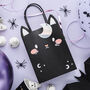 Halloween Party Cat Gift Bag And Tag, thumbnail 1 of 3