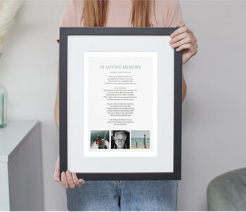 Personalised Holiday Photo Collage Print, 9 of 9