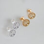 Sterling Silver Or Gold Tree Of Life Earrings, thumbnail 3 of 8