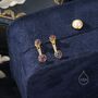 Sterling Silver Black Opal Ear Jacket, thumbnail 5 of 11