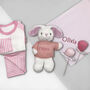 Personalised Little Love Snuggle Hamper, Pink, thumbnail 2 of 9