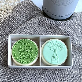 Personalised St Patrick's Day Chocolate Oreo Twin Gift, 5 of 8