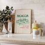 Focaccia Funny Kitchen Quote Print, thumbnail 3 of 3