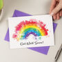 Rainbow Get Well Soon Card, thumbnail 2 of 3