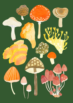 Mushroom Print, 2 of 2