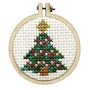 I'm Pine Ing For You! Christmas Mini Matchbox Cross Stitch Kit, thumbnail 3 of 5