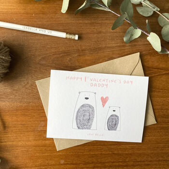 Happy 1st Valentine's Day As My Daddy Card, 3 of 5