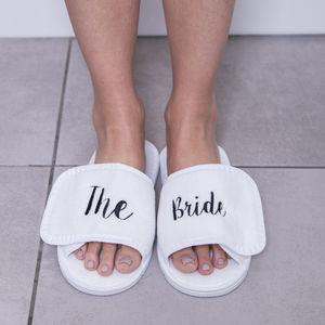 wedding slippers