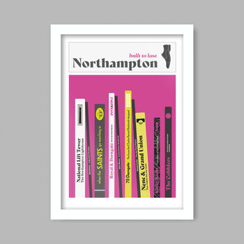 Northampton Built To Last Poster Print, 2 of 4