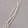 Sterling Silver Multi Strand Freshwater Pearls Necklace, thumbnail 5 of 6