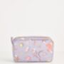 Whispering Sands Powder Blue Cosmetic Pouch, thumbnail 3 of 5