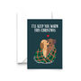 'Keep You Warm This Christmas' Dog Christmas Card, thumbnail 3 of 4