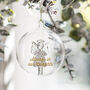 Glass Remembrance Angel Bauble, thumbnail 1 of 2