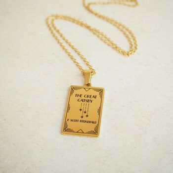 The Great Gatsby Book Necklace, 8 of 8