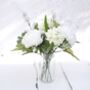 Artificial Bouquet Off White Chrysanthemum, thumbnail 2 of 7