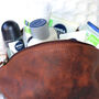 Personalised Leather Rugby Ball Wash Bag, thumbnail 9 of 9
