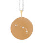 Constellation Necklace With Diamonds Aries Star Sign, thumbnail 2 of 3