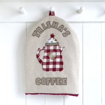 Personalised Cafetiere Cosy Gift For Her, 8 of 12
