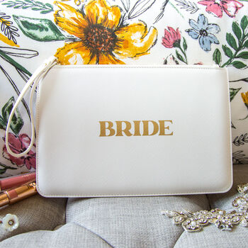 The Bride Bridal Wedding Clutch Bag, 2 of 6